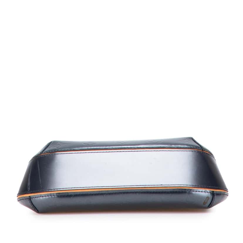 Louis Vuitton Monogram Mat Webster Street Blue Leather Good condition - Inside View