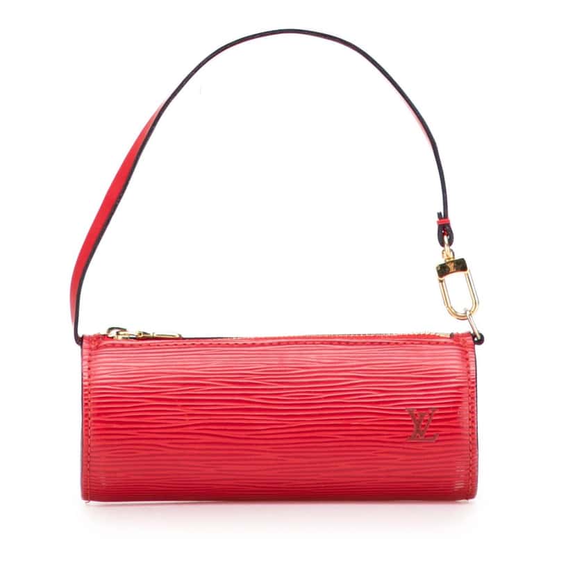 Louis Vuitton Epi Pochette Papillon Red Leather Good condition - Front View