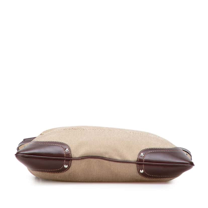 Prada Canvas Canapa Logo Crossbody Brown Canvas Good condition - Inside View