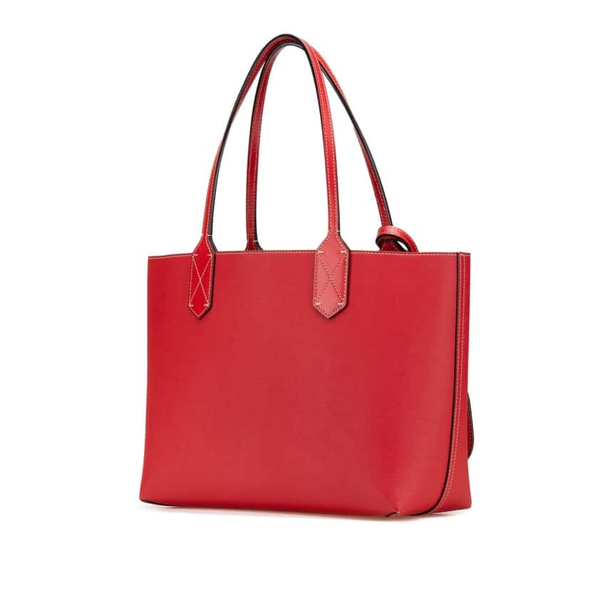 Gucci Small GG Supreme Reversible Tote Brown Canvas Good condition - Back View
