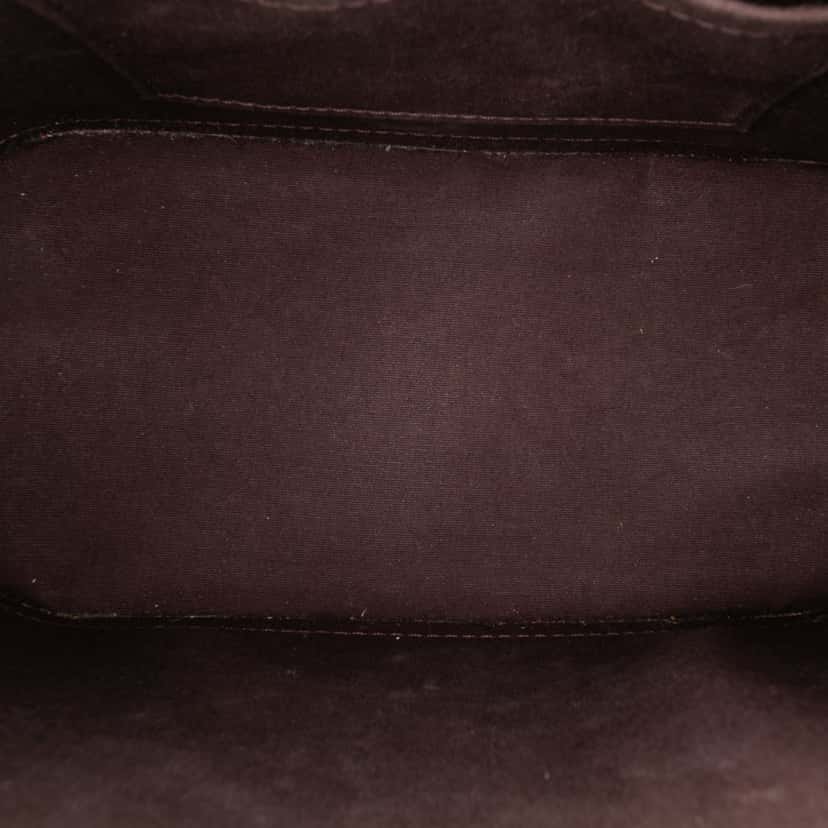 Louis Vuitton Monogram Vernis Alma BB Purple Leather Good condition - Model View
