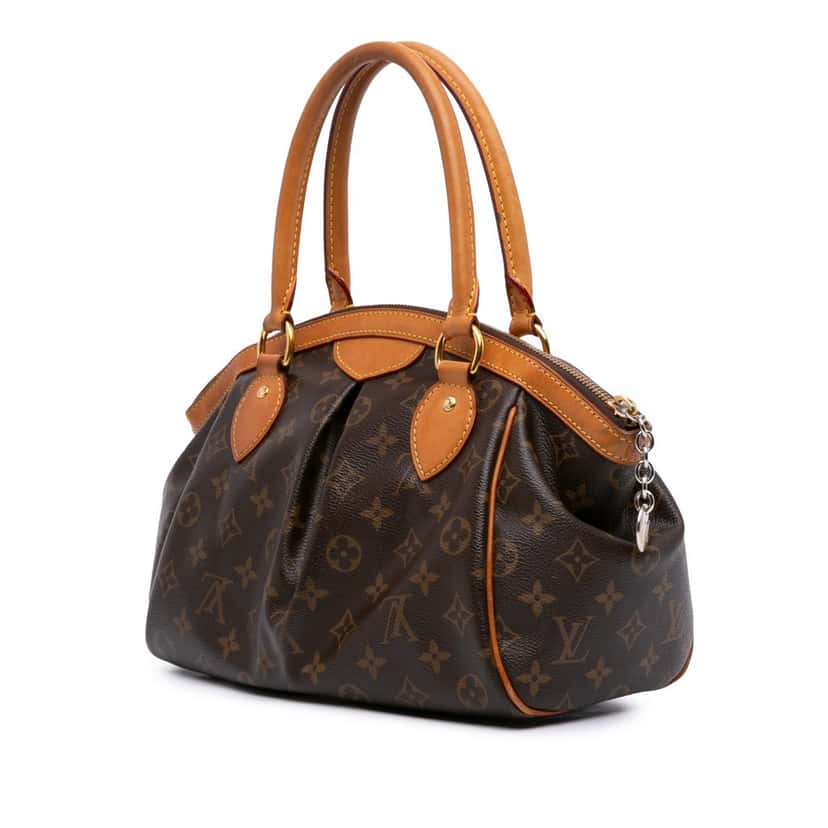 Louis Vuitton Monogram Tivoli PM Brown Canvas Good condition - Back View