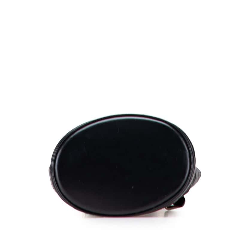 Louis Vuitton Monogram Mini Satin Bucket Black Satin Very good condition - Inside View