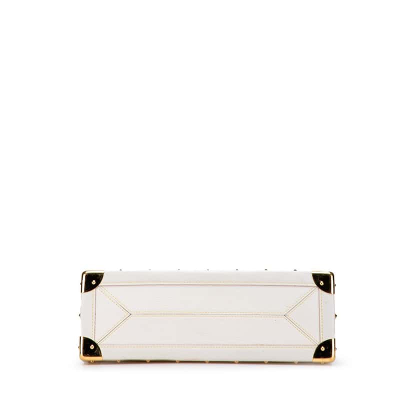 Louis Vuitton Suhali Le Fabuleux White Leather Good condition - Inside View