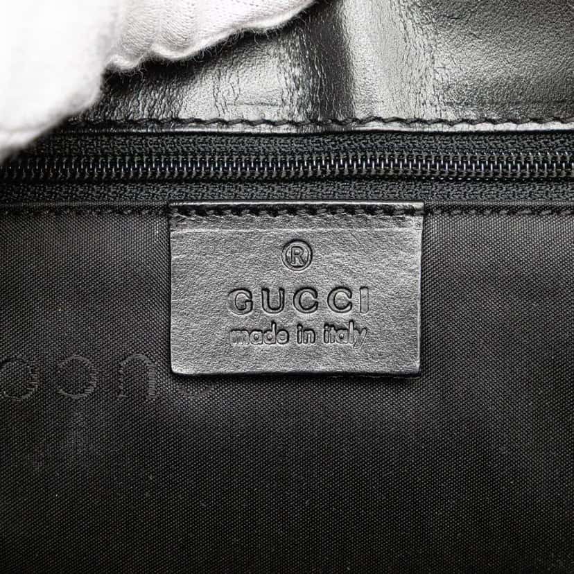 Gucci GG Canvas Jackie Handbag Brown Canvas Good condition - Box View