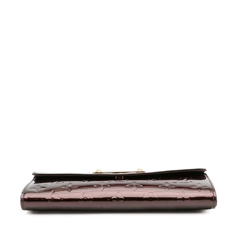 Louis Vuitton Monogram Vernis Sunset Boulevard Purple Leather Good condition - Inside View