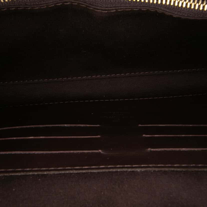 Louis Vuitton Monogram Vernis Sunset Boulevard Purple Leather Good condition - Model View