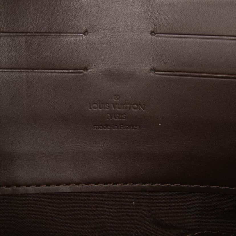 Louis Vuitton Monogram Vernis Sunset Boulevard Purple Leather Good condition - Box View