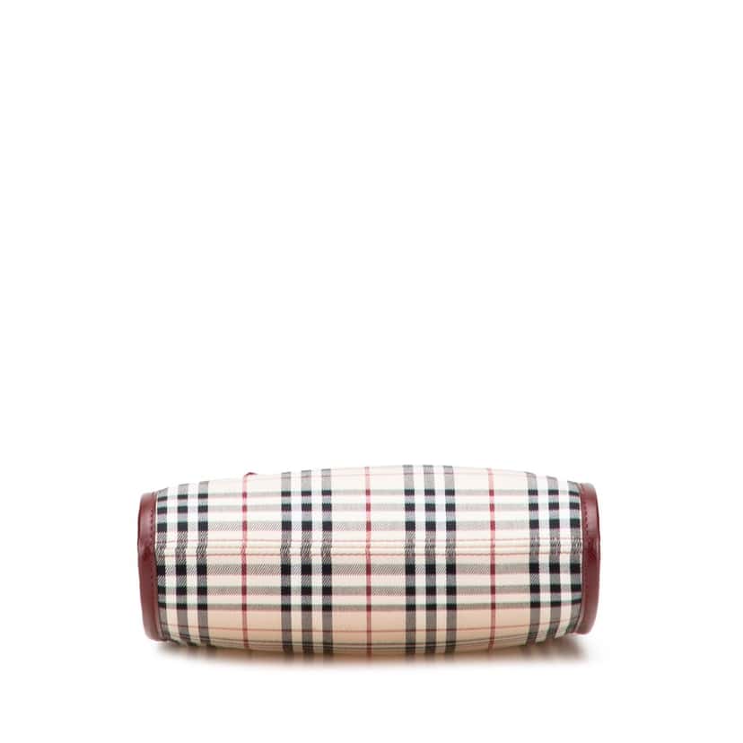 Burberry House Check Canvas Crossbody Brown Canvas Good condition - Inside View