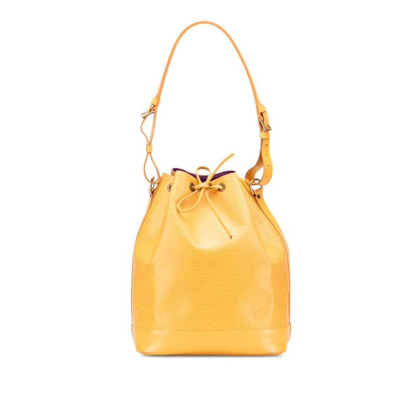 Louis Vuitton Epi Noe GM Yellow Leather Good condition - Front View