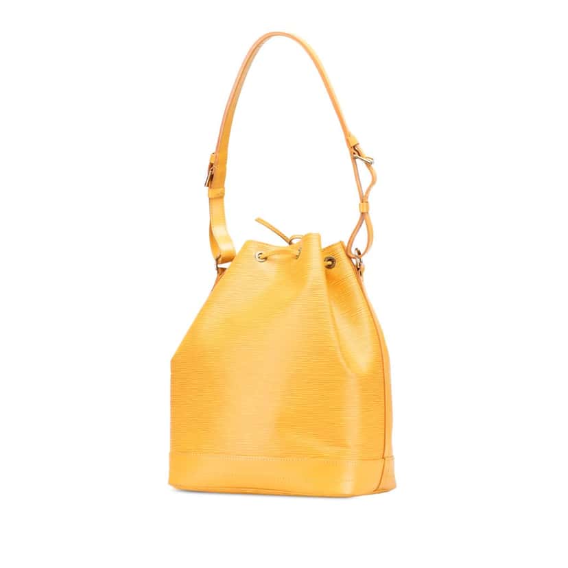 Louis Vuitton Epi Noe GM Yellow Leather Good condition - Back View