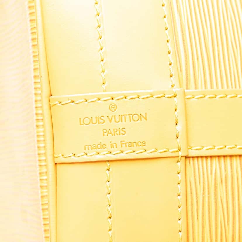 Louis Vuitton Epi Noe GM Yellow Leather Good condition - Box View
