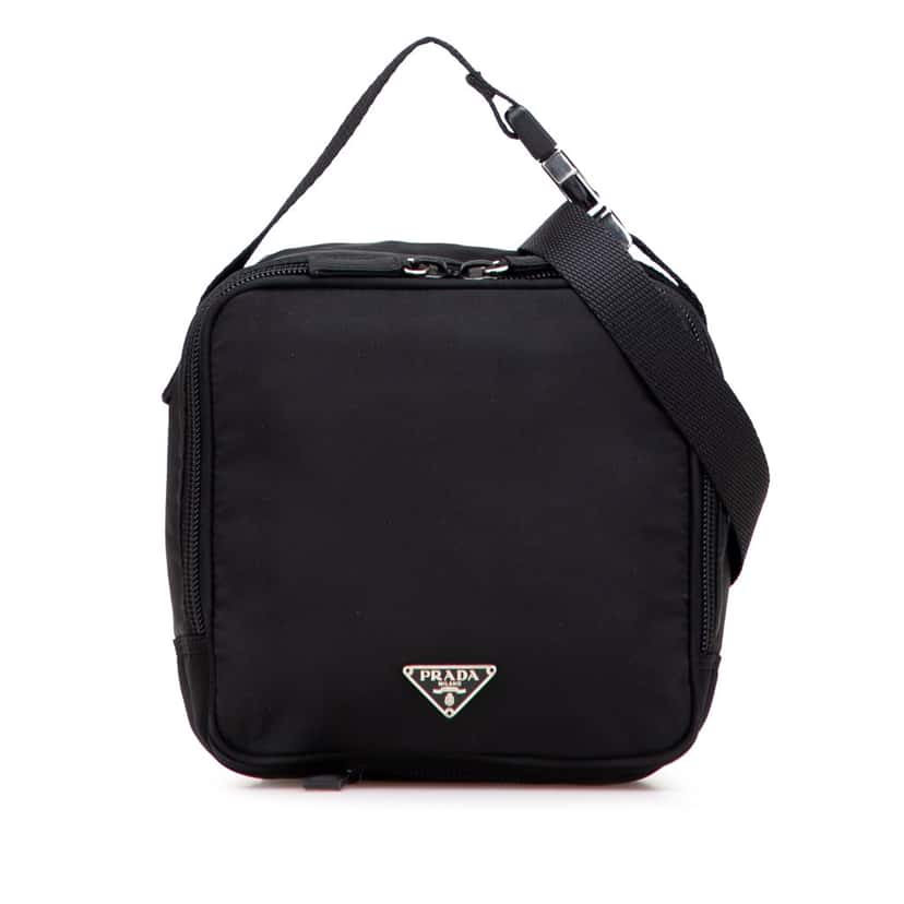 Prada Tessuto Satchel Black Good condition - Front View
