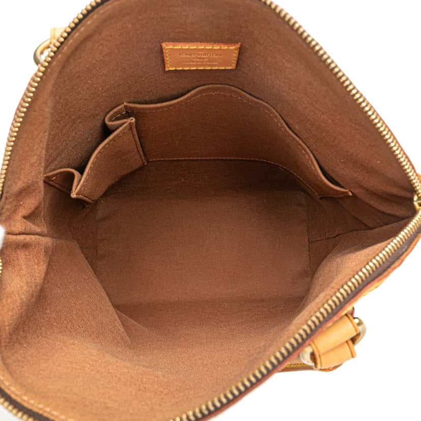 Louis Vuitton Monogram Lockit PM Brown Canvas Good condition - Model View