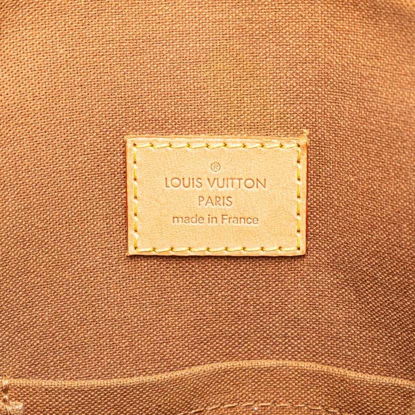 Louis Vuitton Monogram Lockit PM Brown Canvas Good condition - Box View