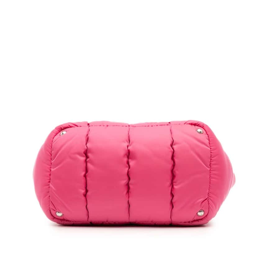 Prada Tessuto Bomber Satchel Pink Good condition - Inside View