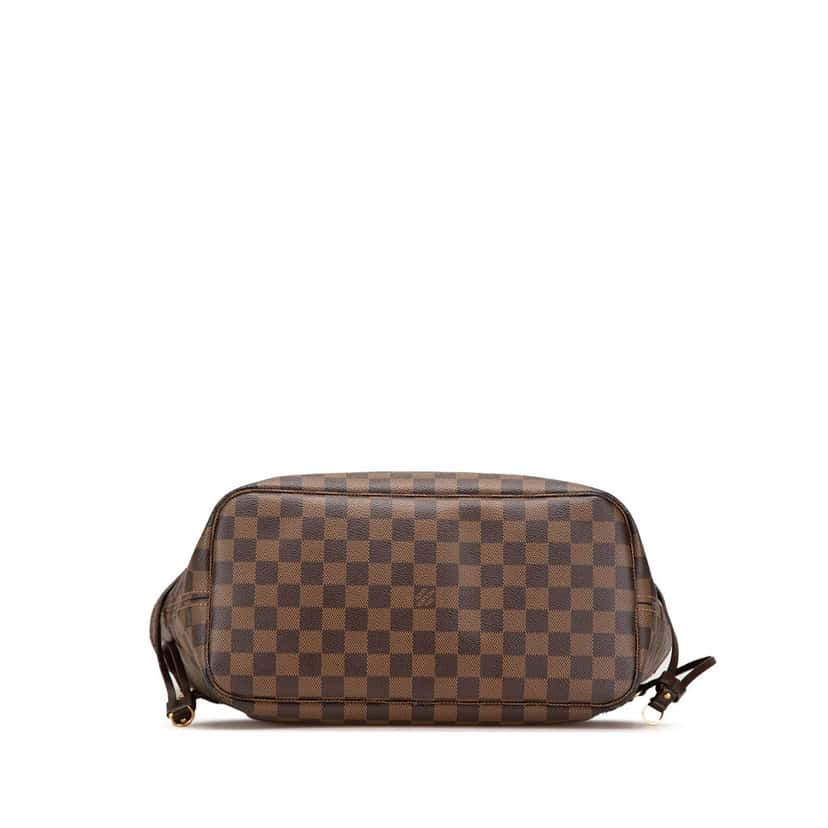 Louis Vuitton Damier Ebene Neverfull MM Brown Canvas Good condition - Inside View