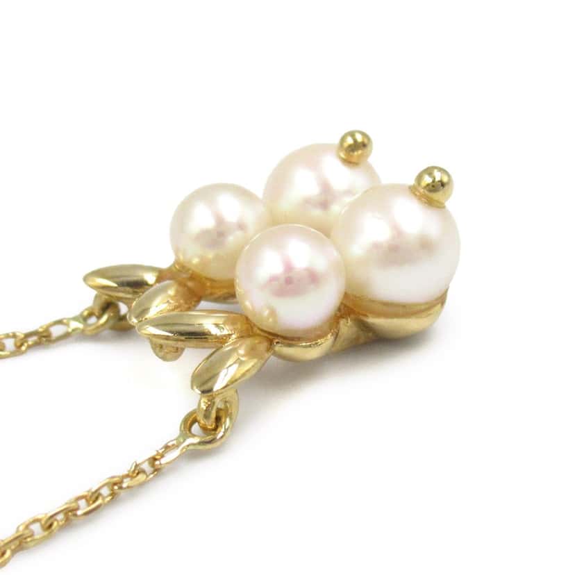Van Cleef & Arpels 18K Yellow Gold and Akoya Pearls Necklace Gold Gold Good condition - Inside View