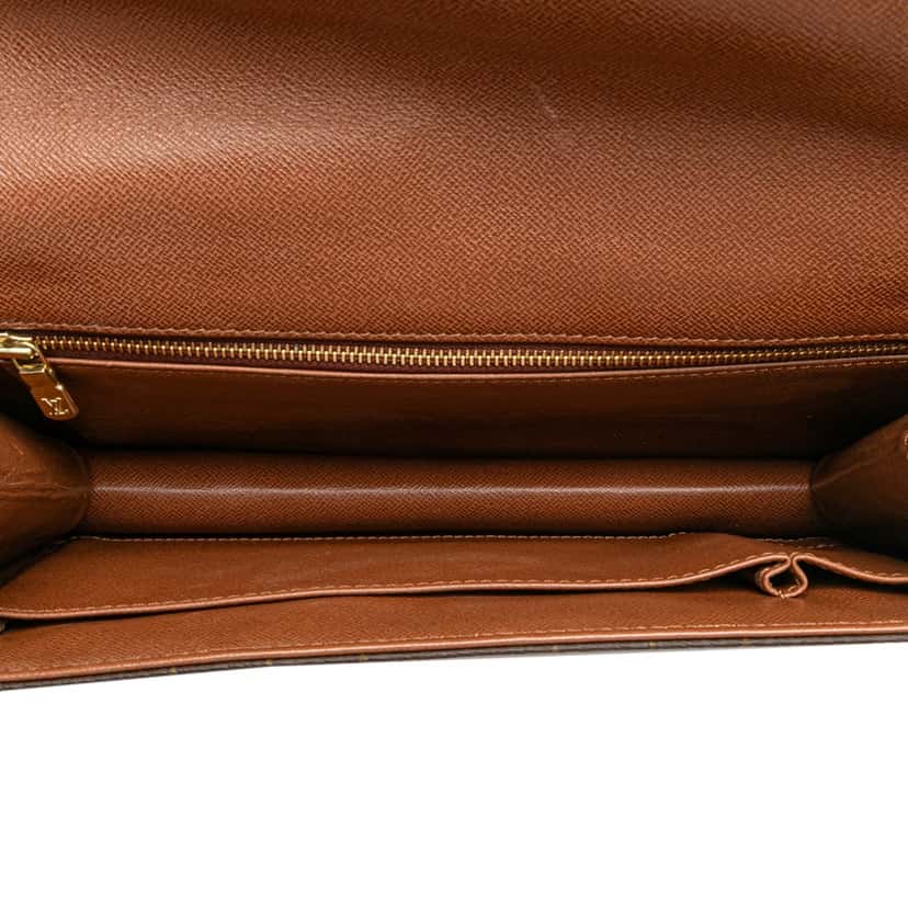 Louis Vuitton Monogram Pochette Dame GM Brown Canvas Good condition - Model View
