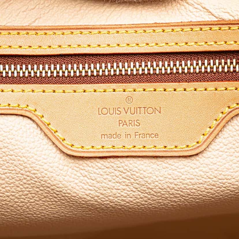 Louis Vuitton Monogram Bucket GM Brown Canvas Fair condition - Box View