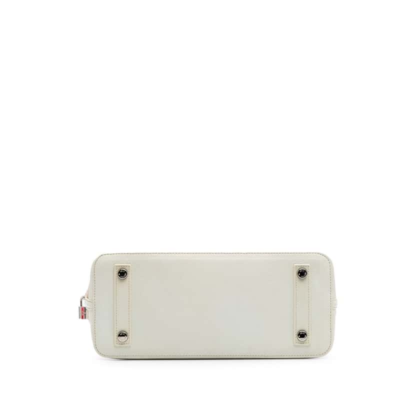 Louis Vuitton Monogram Transparence Lockit East-West White Good condition - Inside View