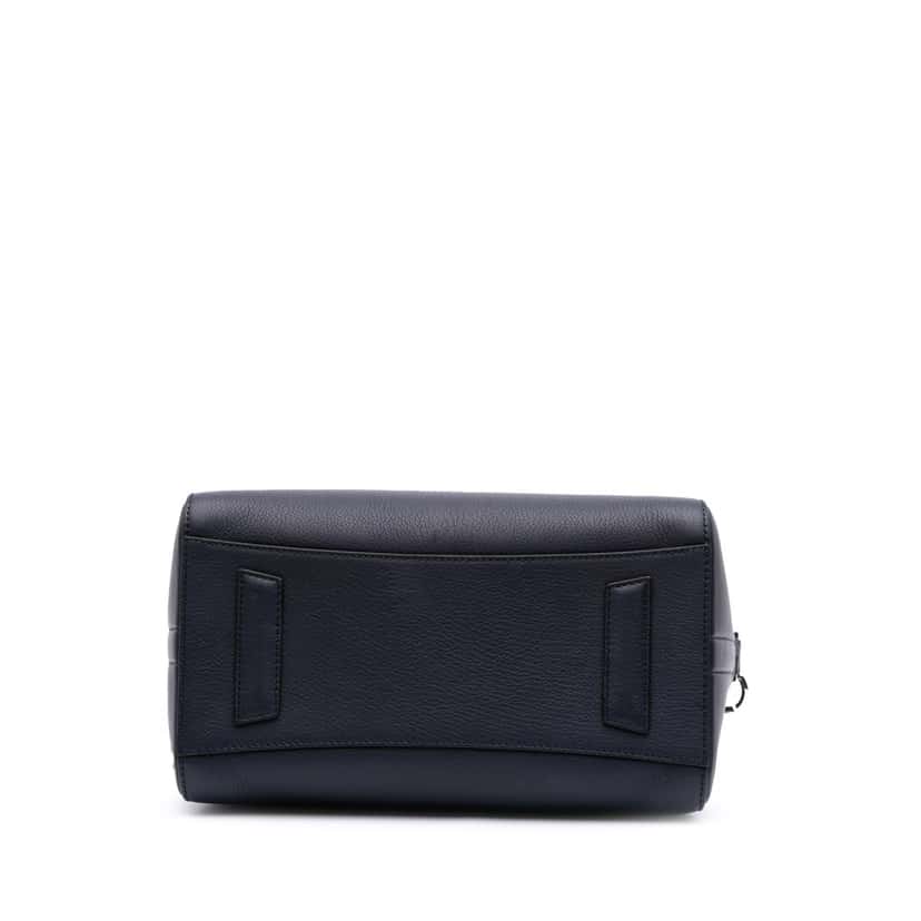 Givenchy Small Grained Calfskin Antigona Satchel Blue Leather Good condition - Inside View