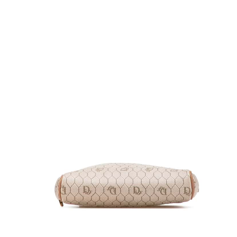 Dior Honeycomb Coated Canvas Crossbody Brown Canvas Good condition - Inside View