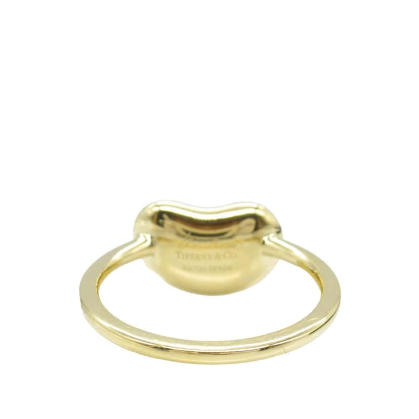 Tiffany & Co 18K Yellow Gold Elsa Peretti Bean Ring Gold Gold Good condition - Back View