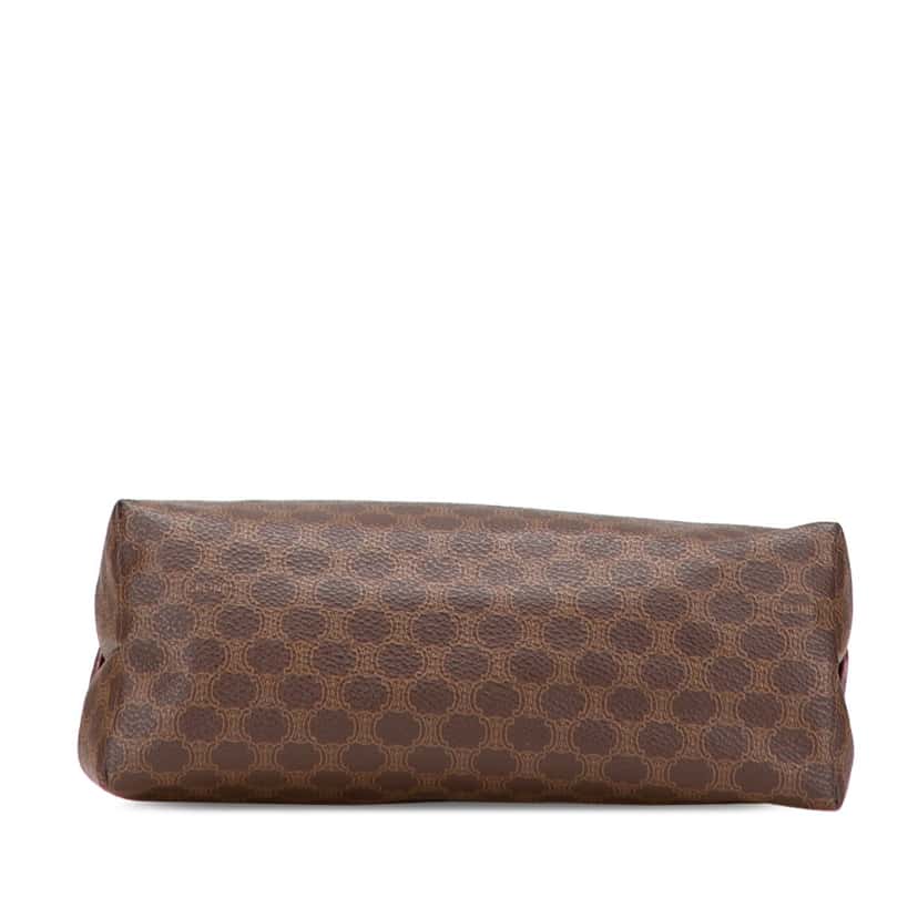 Celine Macadam Coated Canvas Clutch Brown Canvas Good condition - Inside View