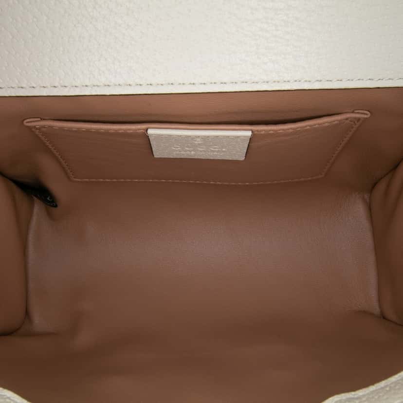 Gucci Small GG Supreme Berry Padlock Crossbody Brown Canvas Good condition - Model View