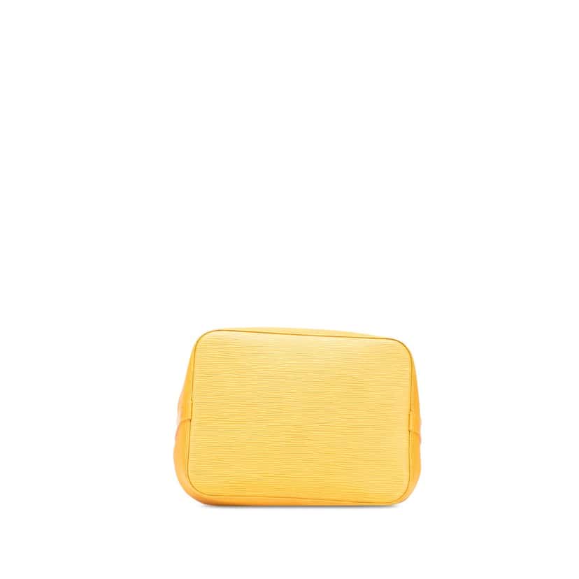 Louis Vuitton Epi Petit Noe Yellow Leather Good condition - Inside View