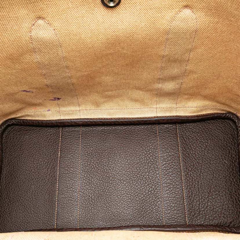 Hermès Toile and Negonda Garden Party 36 Brown Canvas Good condition - Model View