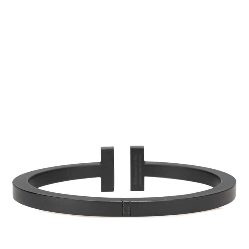 Tiffany & Co Coated Stainless Steel T Square Bangle Black Stainless steel Good condition - Inside View