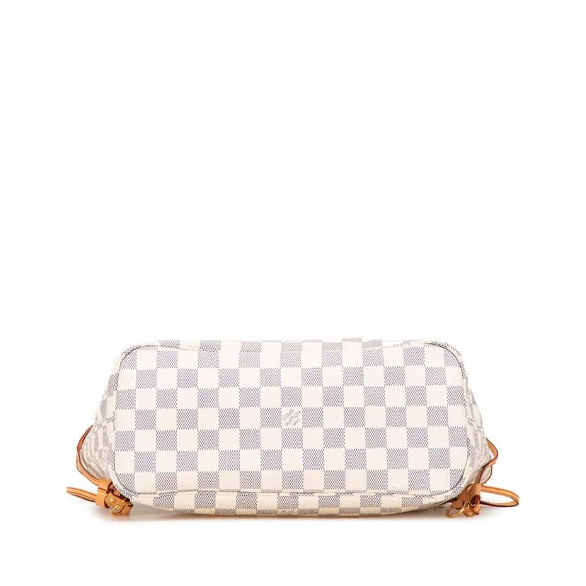 Louis Vuitton Damier Azur Neverfull PM White Canvas Very good condition - Inside View