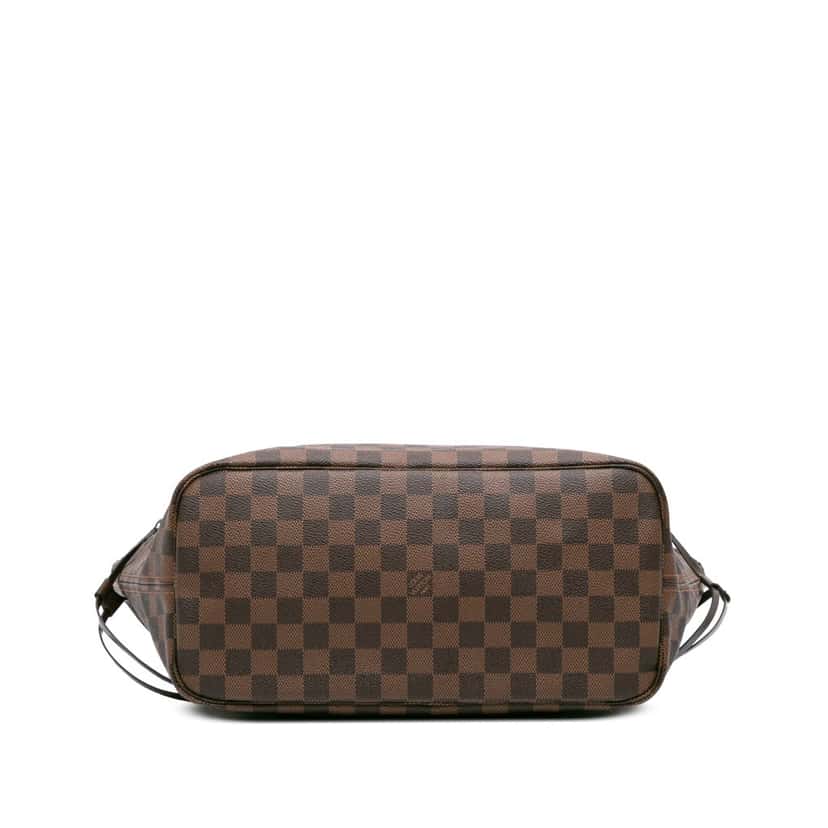 Louis Vuitton Damier Ebene Neverfull MM Brown Canvas Good condition - Inside View