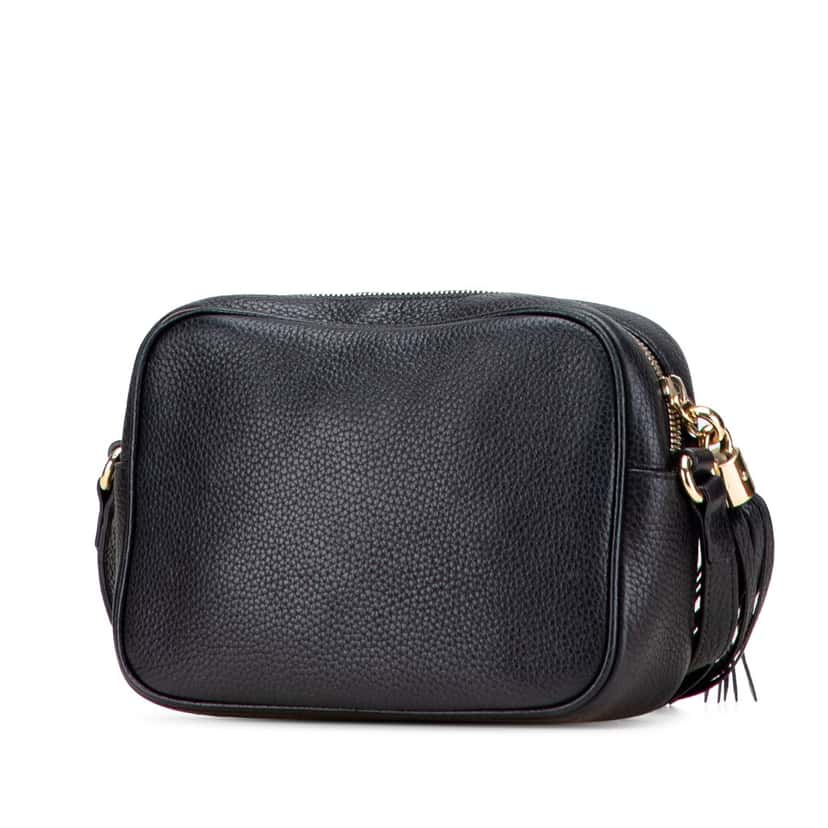Gucci Leather Soho Disco Crossbody Black Leather Good condition - Back View