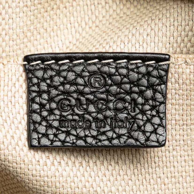 Gucci Leather Soho Disco Crossbody Black Leather Good condition - Box View