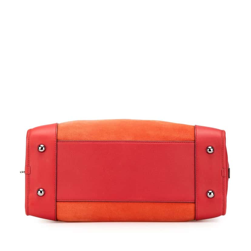 Loewe Suede Amazona 36 Orange Leather Good condition - Inside View