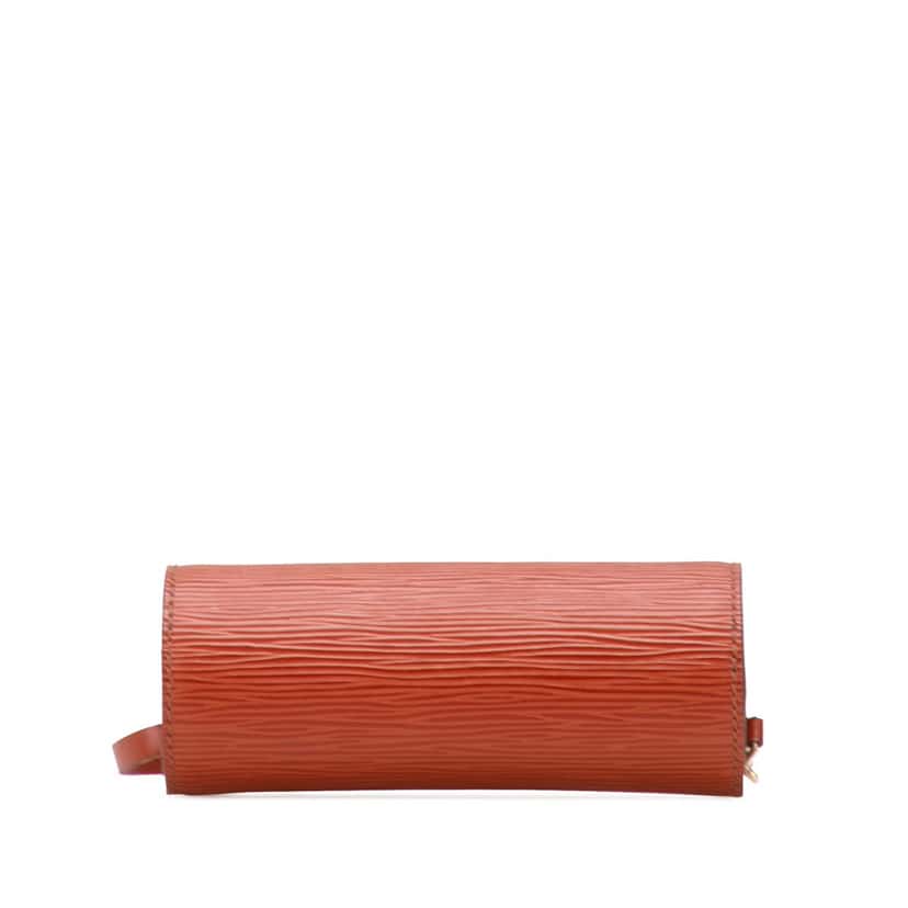 Louis Vuitton Epi Pochette Papillon Brown Leather Good condition - Inside View
