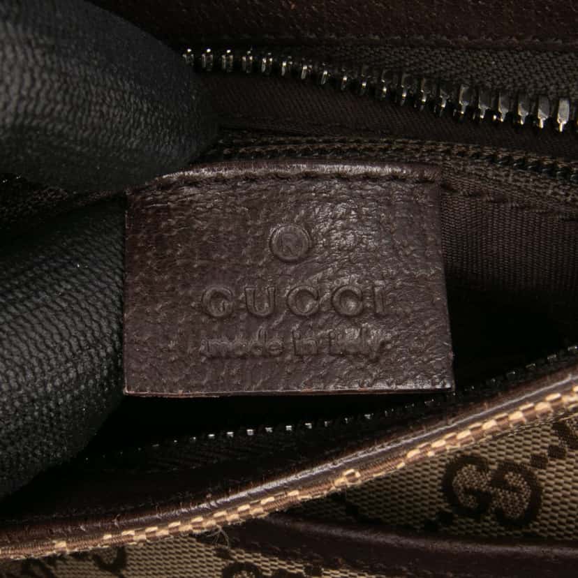 Gucci GG Canvas Crossbody Brown Canvas Good condition - Box View