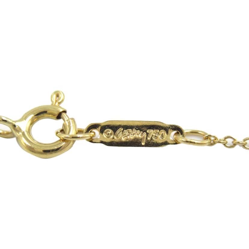 Tiffany & Co 18K Yellow Gold Frank Gehry Orchid Drop Necklace Gold Gold Good condition - Model View