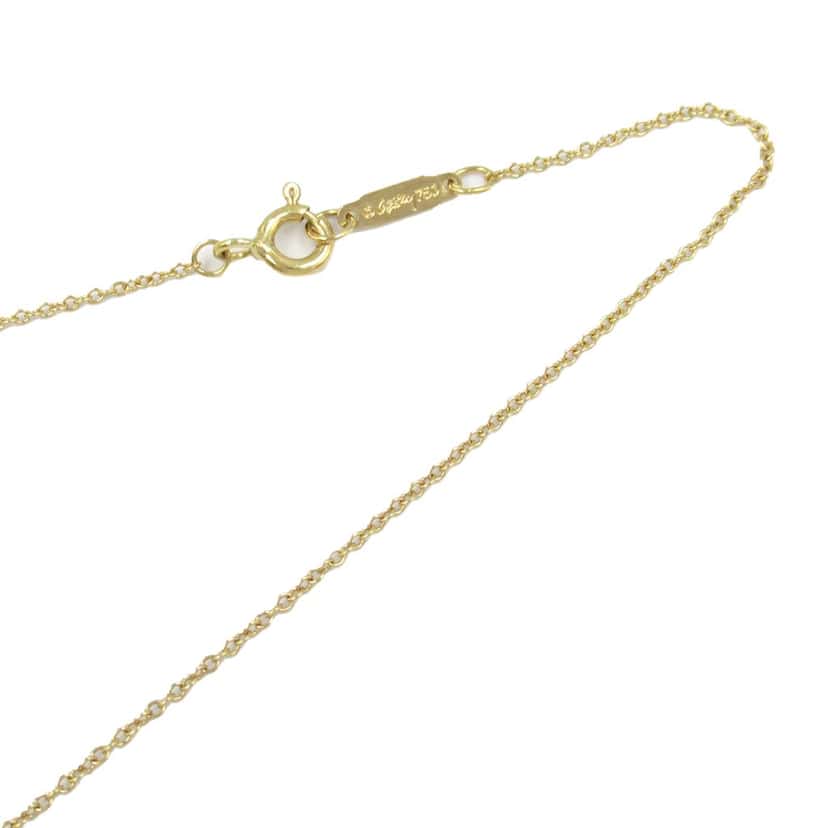 Tiffany & Co 18K Yellow Gold Frank Gehry Orchid Drop Necklace Gold Gold Good condition - Box View