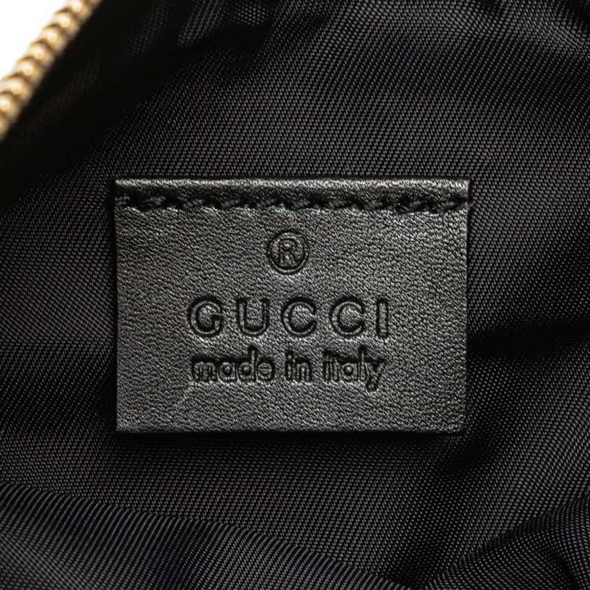 Gucci GG Crystal Interlocking G Crossbody Grey Canvas Good condition - Box View