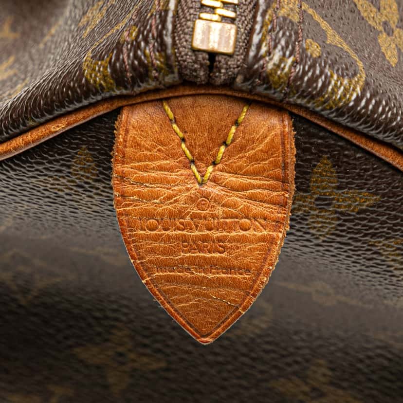 Louis Vuitton Monogram Speedy 25 Brown Canvas Fair condition - Box View