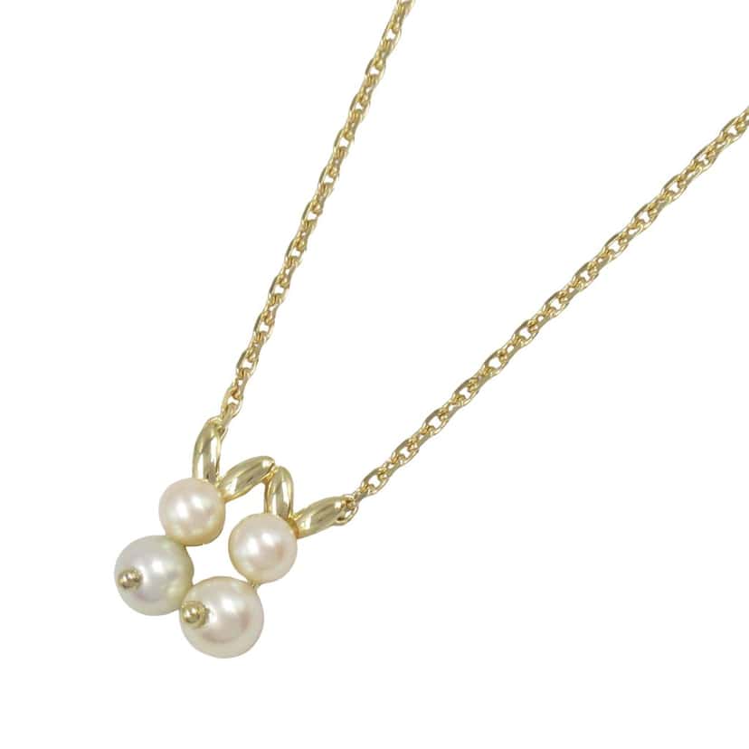 Van Cleef & Arpels 18K Yellow Gold and Akoya Pearls Necklace Gold Gold Good condition - Inside View