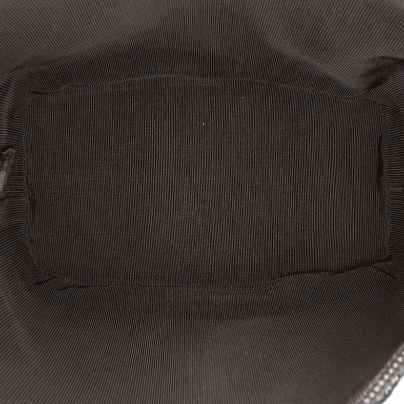 Gucci Lizard Embossed Calfskin Boat Black Leather Good condition - Model View