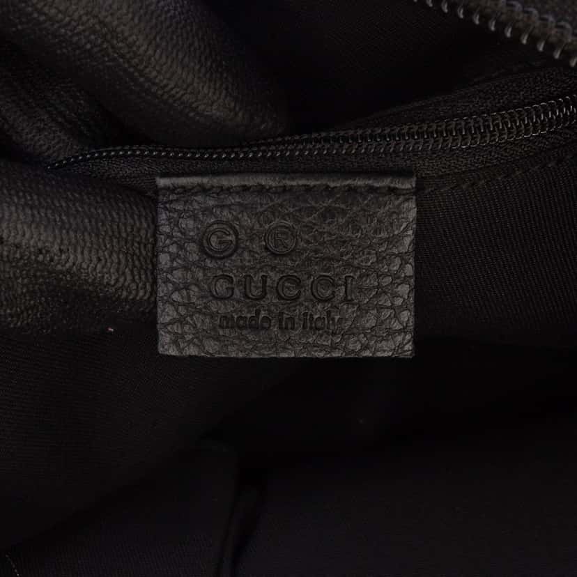 Gucci GG Denim Abbey D Ring Tote Grey Denim Good condition - Box View