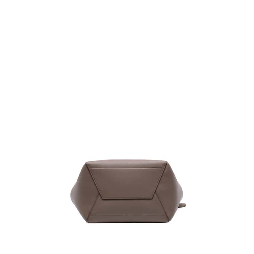 Celine Medium Leather Seau Sangle Bucket Bag Brown Leather Good condition - Inside View