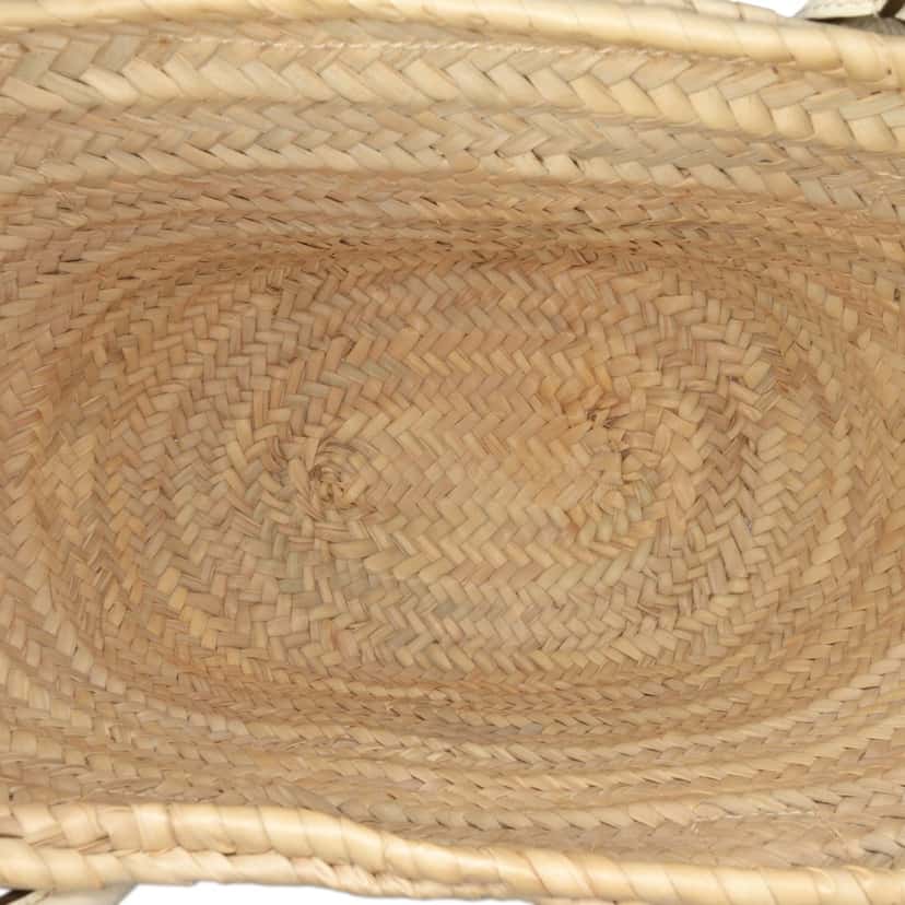 Chloé Medium Raffia Marcie Basket Tote Brown Good condition - Model View