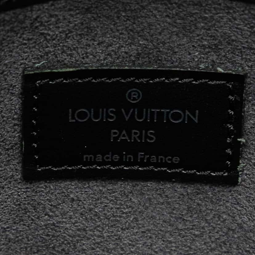 Louis Vuitton Epi Demi Lune Black Leather Very good condition - Box View